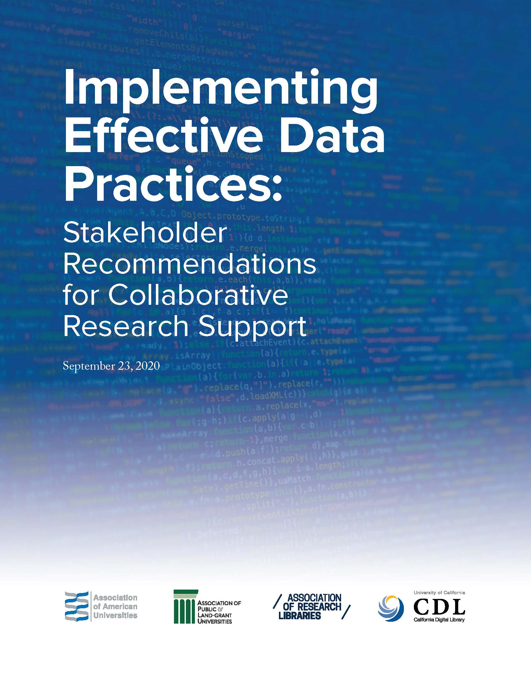 Effective Data Practices