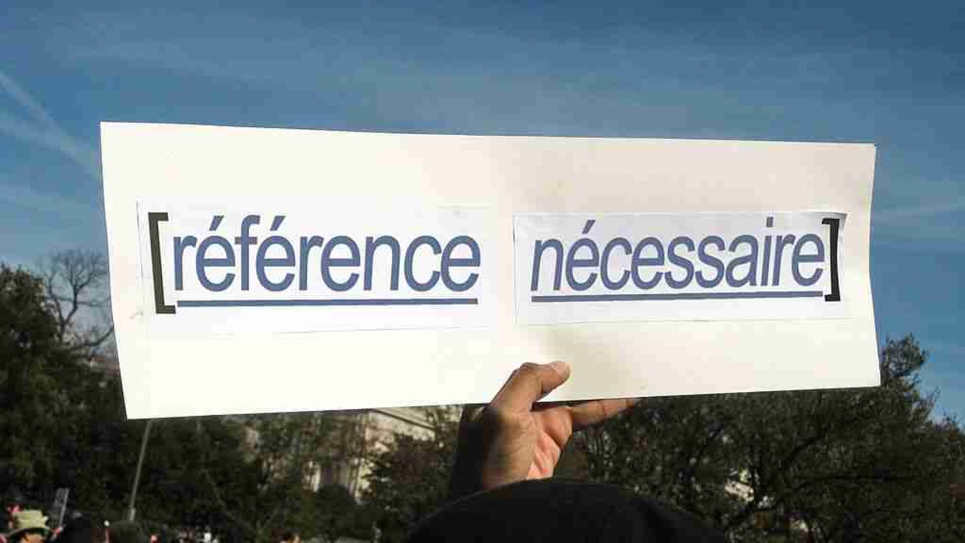 citation needed placard