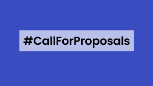 call for proposals