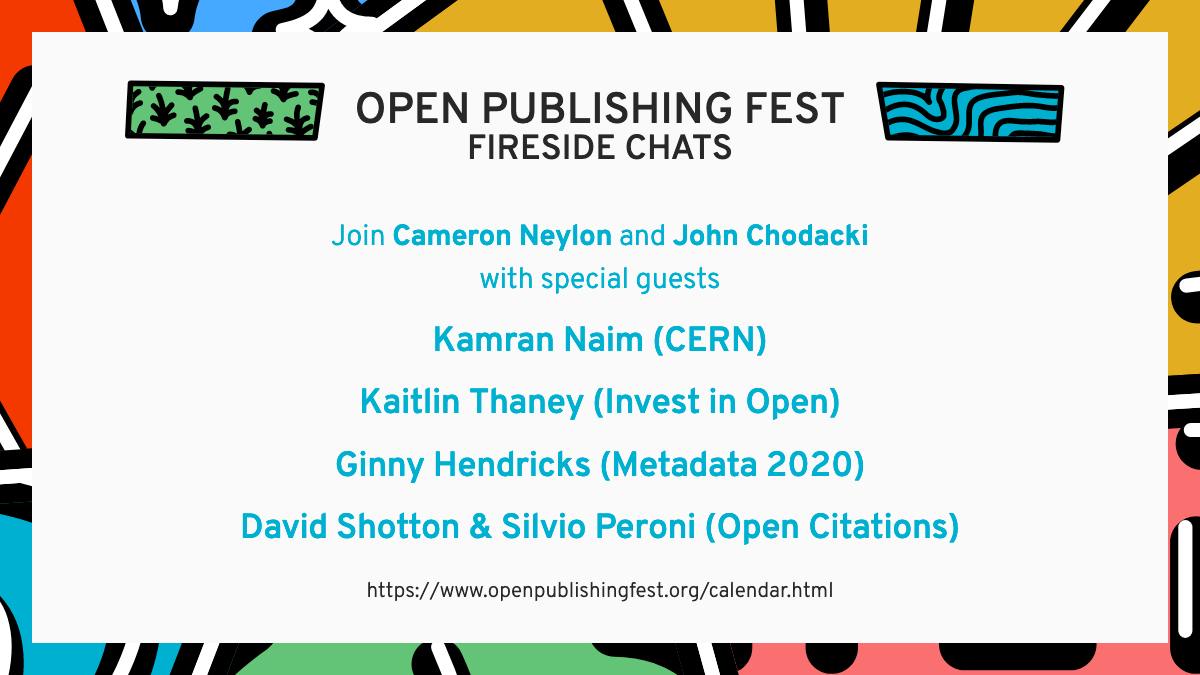 Fireside Chats: Open Publishing Fest